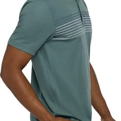 TravisMathew Men's Groggy Golf Polo Silver Pine -Golf Apparel Shop unnamed file 11