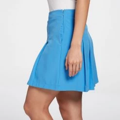 Lady Hagen Women's 17" Pleated Fashion Golf Skort Preppy Blue 10 Lady Hagen Women's 17" Pleated Fashion Golf Skort Preppy Blue -Golf Apparel Shop unnamed file 1145