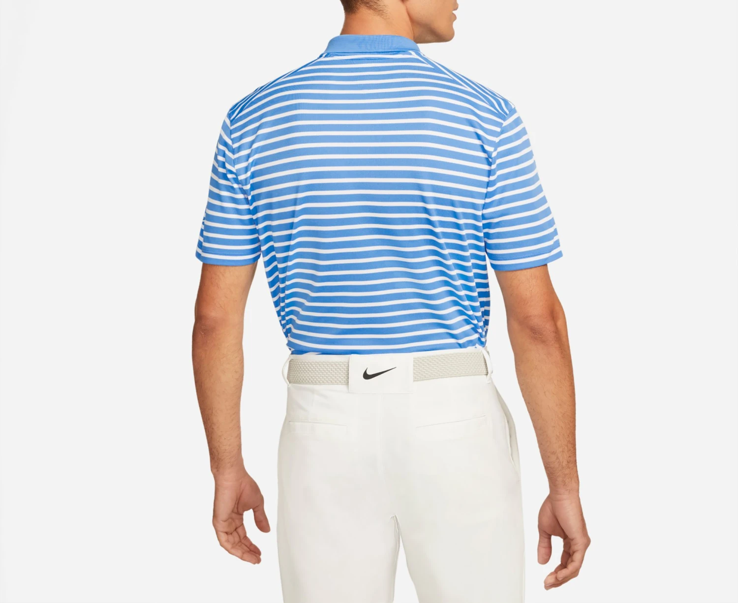 Nike Men's 2022 Dri-FIT Victory Striped Golf Polo University Blue 5 Nike Men's 2022 Dri-FIT Victory Striped Golf Polo University Blue - Image 3