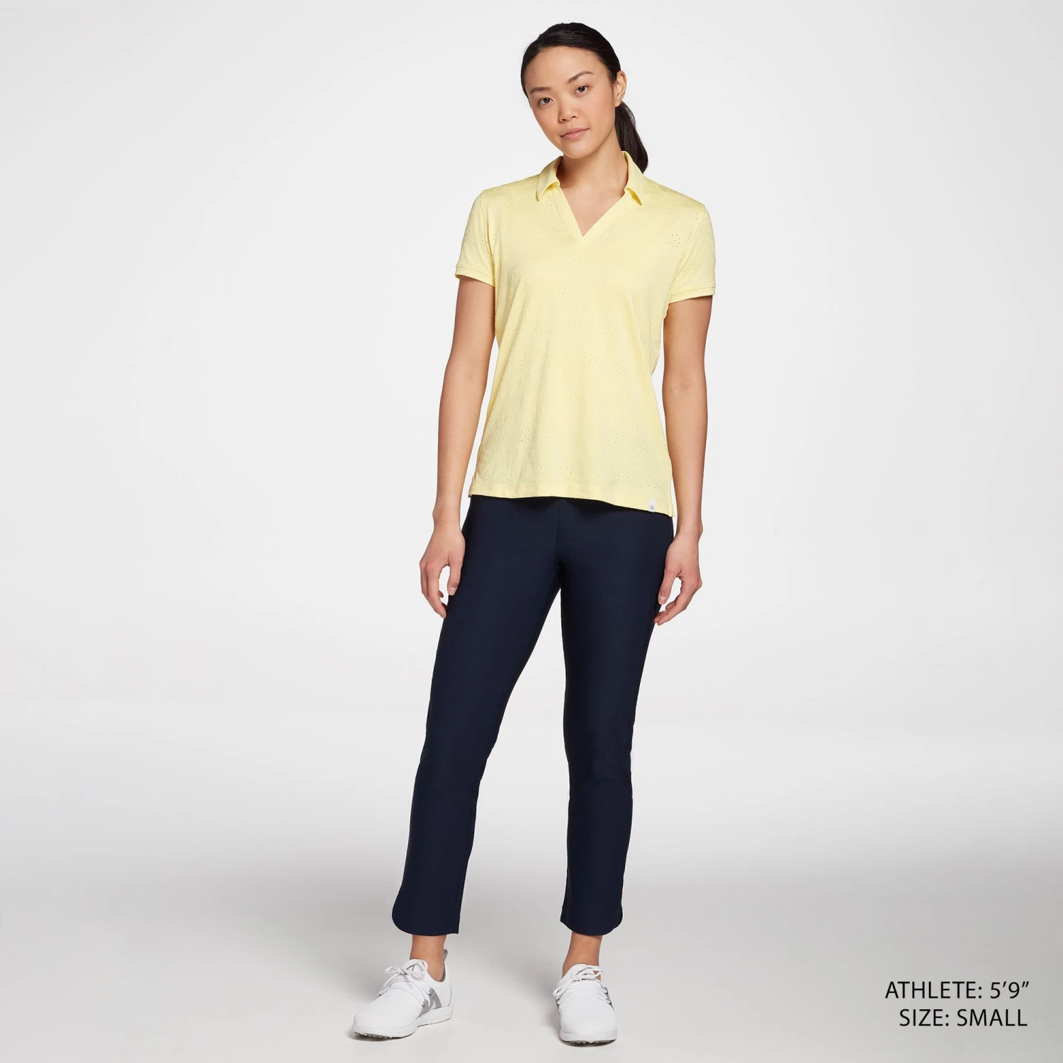 Lady Hagen Women's Tummy Control Pull-On Golf Pants Black 4 Lady Hagen Women's Tummy Control Pull-On Golf Pants Black - Image 2