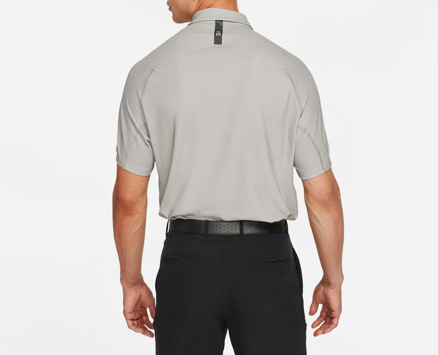 Nike Men's Dri-Fit ADV Tiger Woods Golf Polo White/ltlmntw 4 Nike Men's Dri-Fit ADV Tiger Woods Golf Polo White/ltlmntw - Image 2