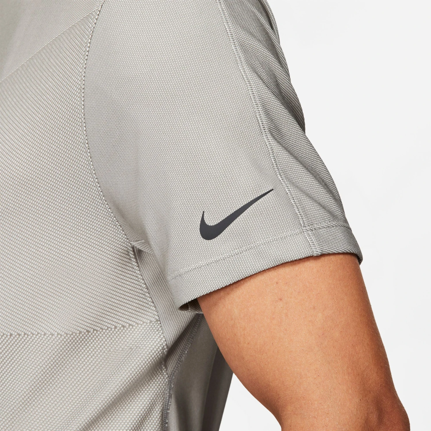 Nike Men's Dri-Fit ADV Tiger Woods Golf Polo White/ltlmntw 5 Nike Men's Dri-Fit ADV Tiger Woods Golf Polo White/ltlmntw - Image 3