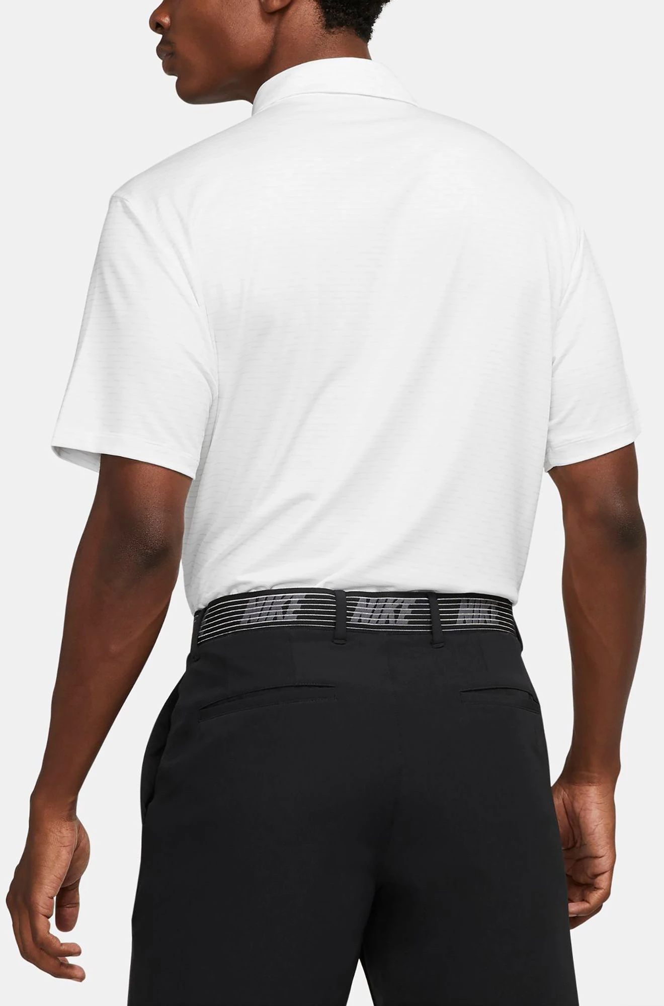 Nike Men's Dri-FIT Vapor Striped Golf Polo Track Red 5 Nike Men's Dri-FIT Vapor Striped Golf Polo Track Red - Image 3