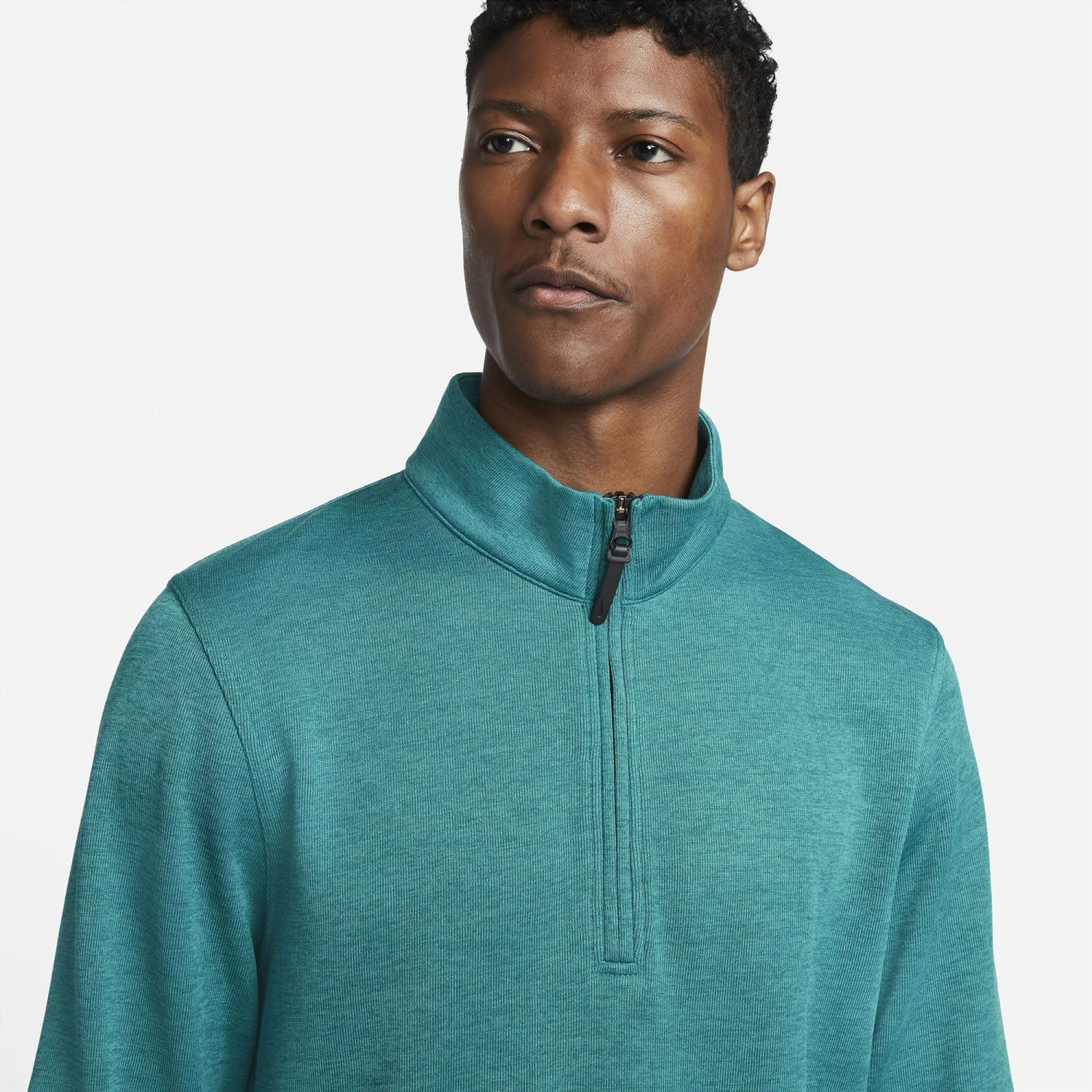 Nike Men's 2022 Dri-FIT Player ½ Zip Golf Pullover Obsidian/ashen Slate 6 Nike Men's 2022 Dri-FIT Player ½ Zip Golf Pullover Obsidian/ashen Slate - Image 4