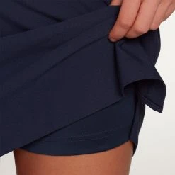 Lady Hagen Women's Solid Core 17'' Golf Skort Dark Navy -Golf Apparel Shop unnamed file 123