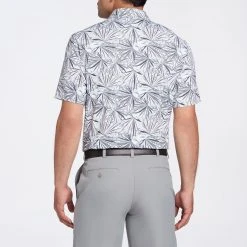 Walter Hagen Men's Perfect 11 Agave Golf Polo Agve Blchd Cyan/mali Blue 10 Walter Hagen Men's Perfect 11 Agave Golf Polo Agve Blchd Cyan/mali Blue -Golf Apparel Shop unnamed file 1285