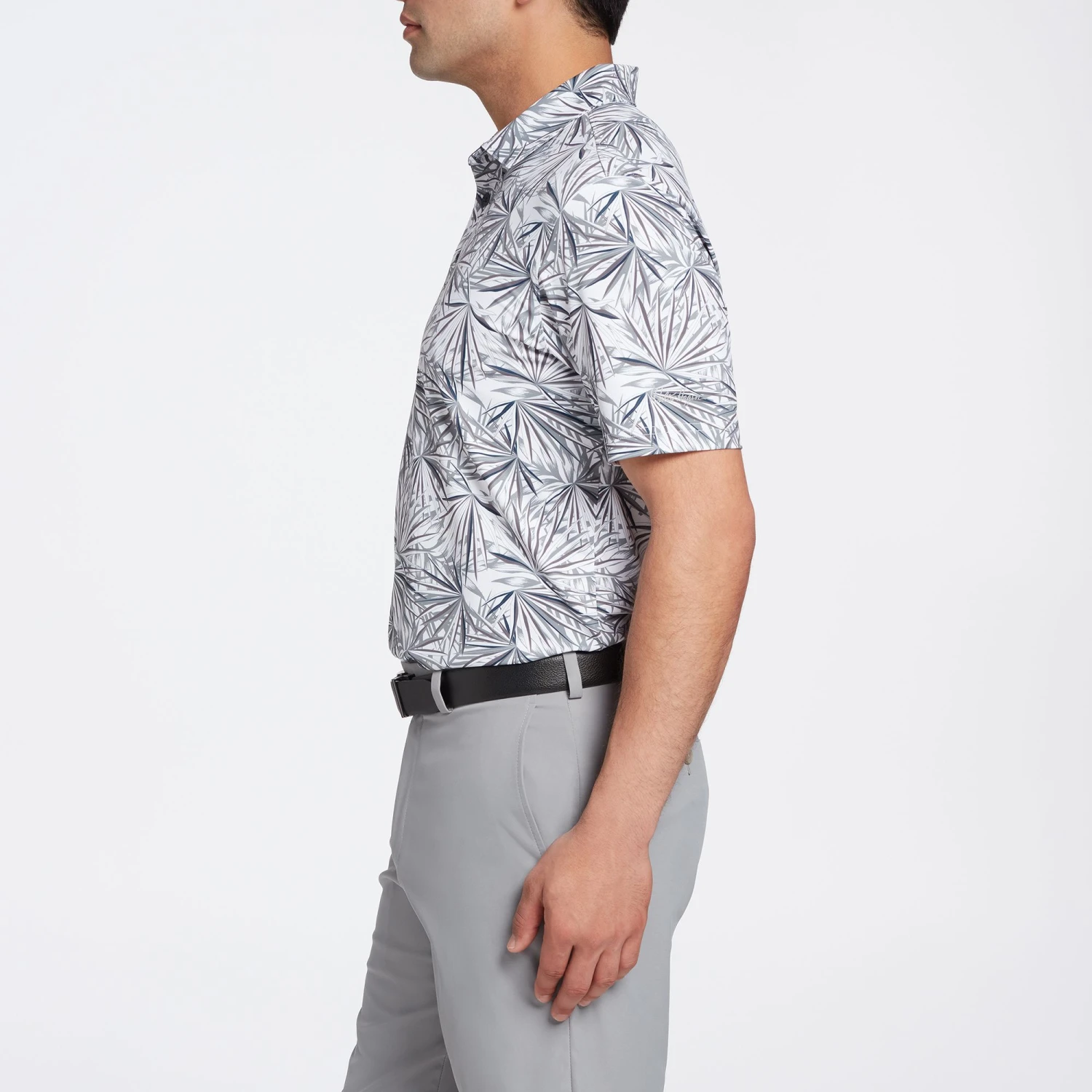 Walter Hagen Men's Perfect 11 Agave Golf Polo Agve Blchd Cyan/mali Blue 7 Walter Hagen Men's Perfect 11 Agave Golf Polo Agve Blchd Cyan/mali Blue - Image 5