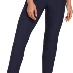 Lady Hagen Women's Tummy Control Pull-On Golf Pants Black