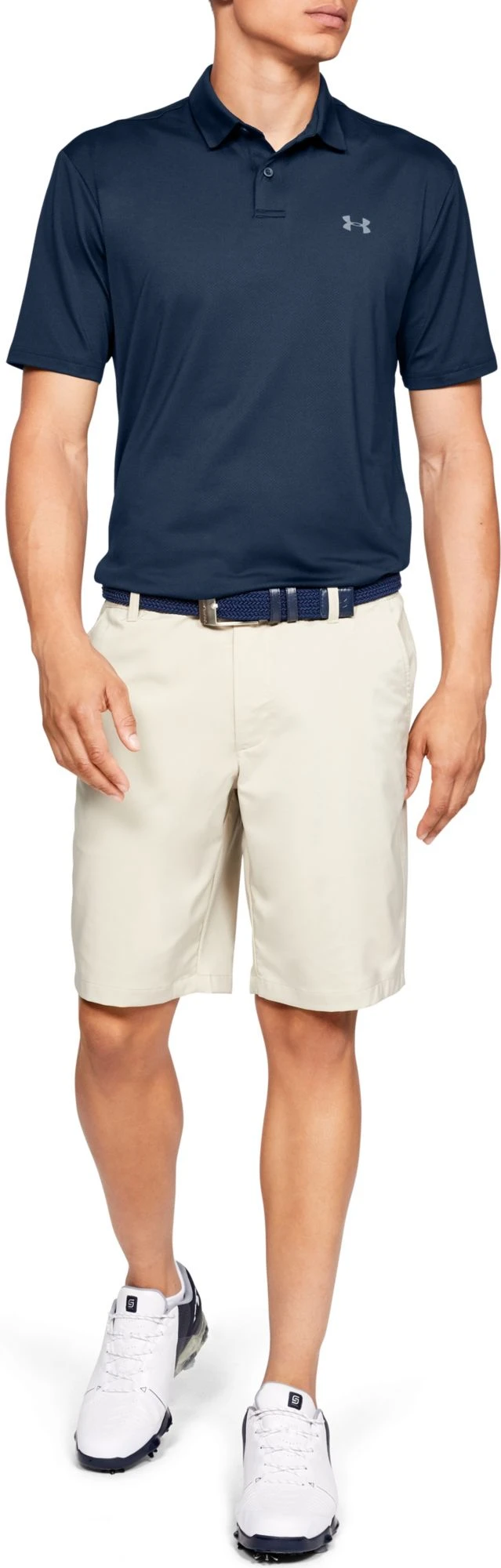 Under Armour Men's Performance 2.0 Golf Polo Black 4 Under Armour Men's Performance 2.0 Golf Polo Black - Image 2