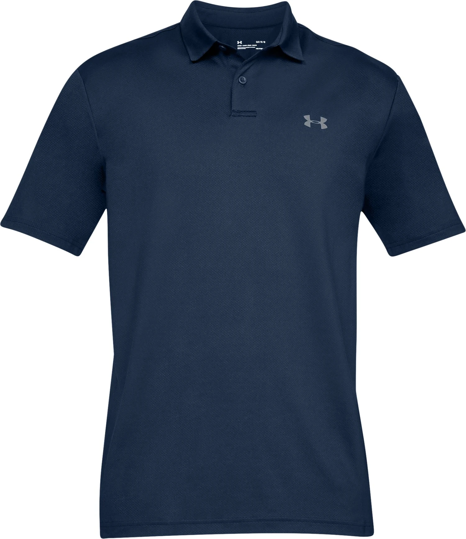 Under Armour Men's Performance 2.0 Golf Polo Black 6 Under Armour Men's Performance 2.0 Golf Polo Black - Image 4