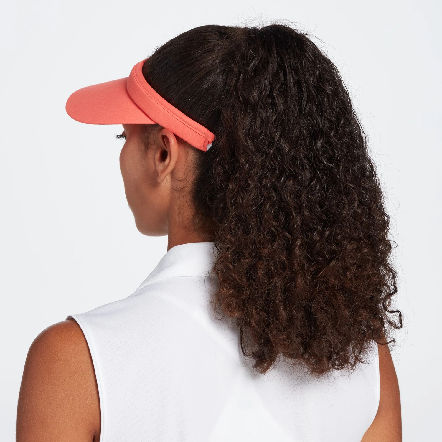 Lady Hagen Women's Clip Golf Visor White 4 Lady Hagen Women's Clip Golf Visor White - Image 2