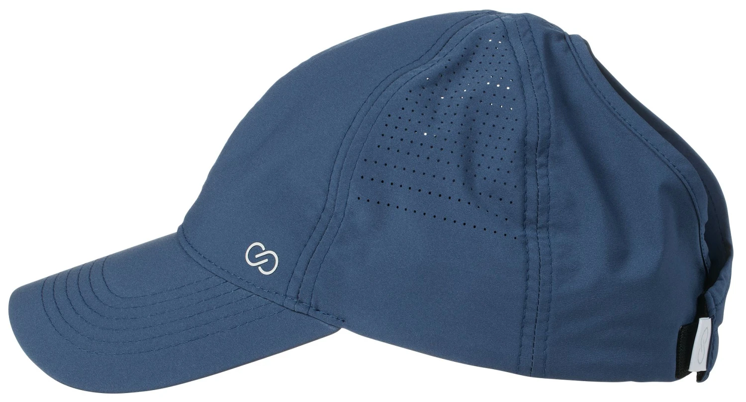 CALIA Women's Golf Perforated Ponytail Cap Slate Grey 8 CALIA Women's Golf Perforated Ponytail Cap Slate Grey - Image 6