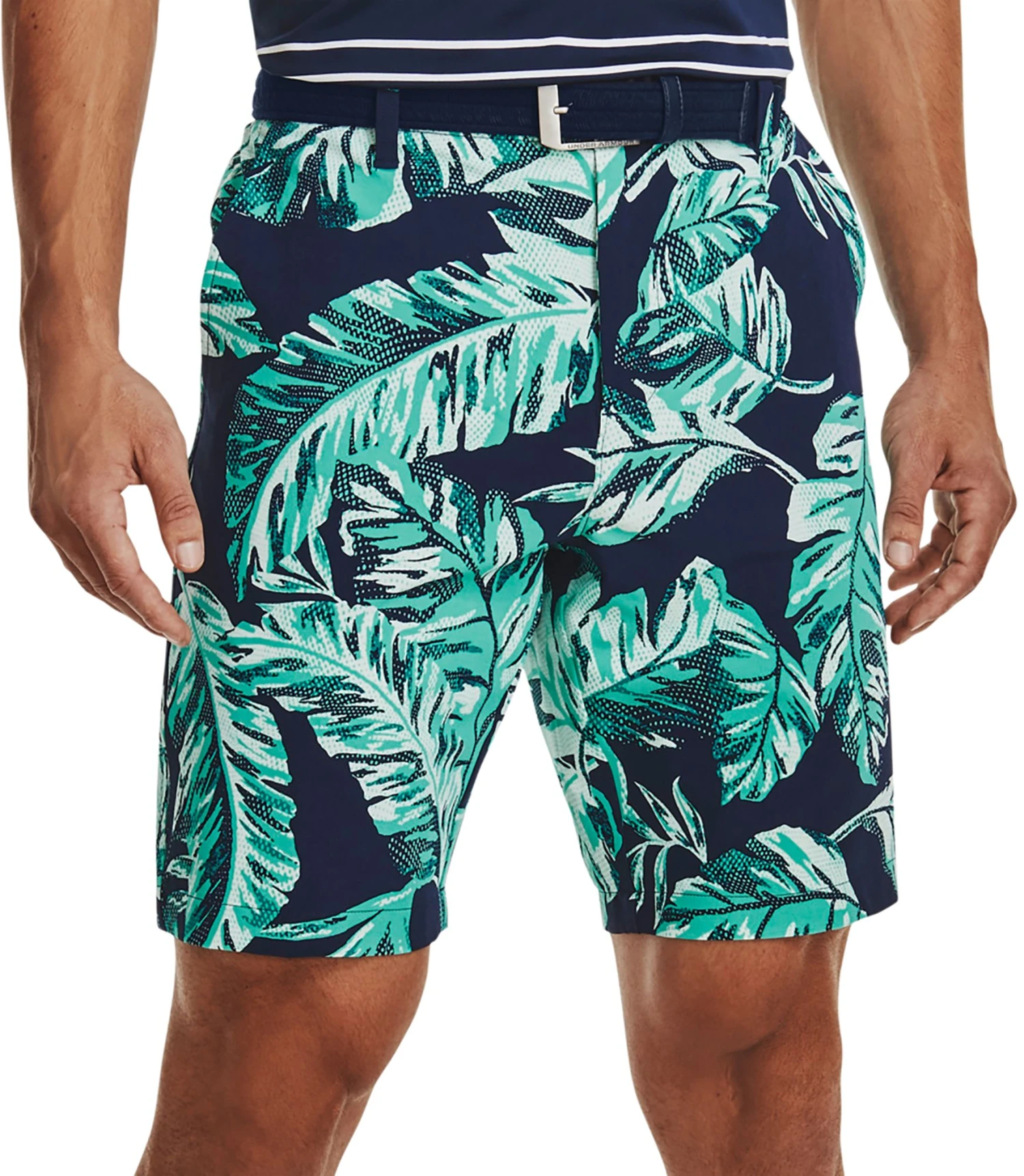 Under Armour Men's Drive Printed Golf Shorts Galaxy Black/black 3 Under Armour Men's Drive Printed Golf Shorts Galaxy Black/black