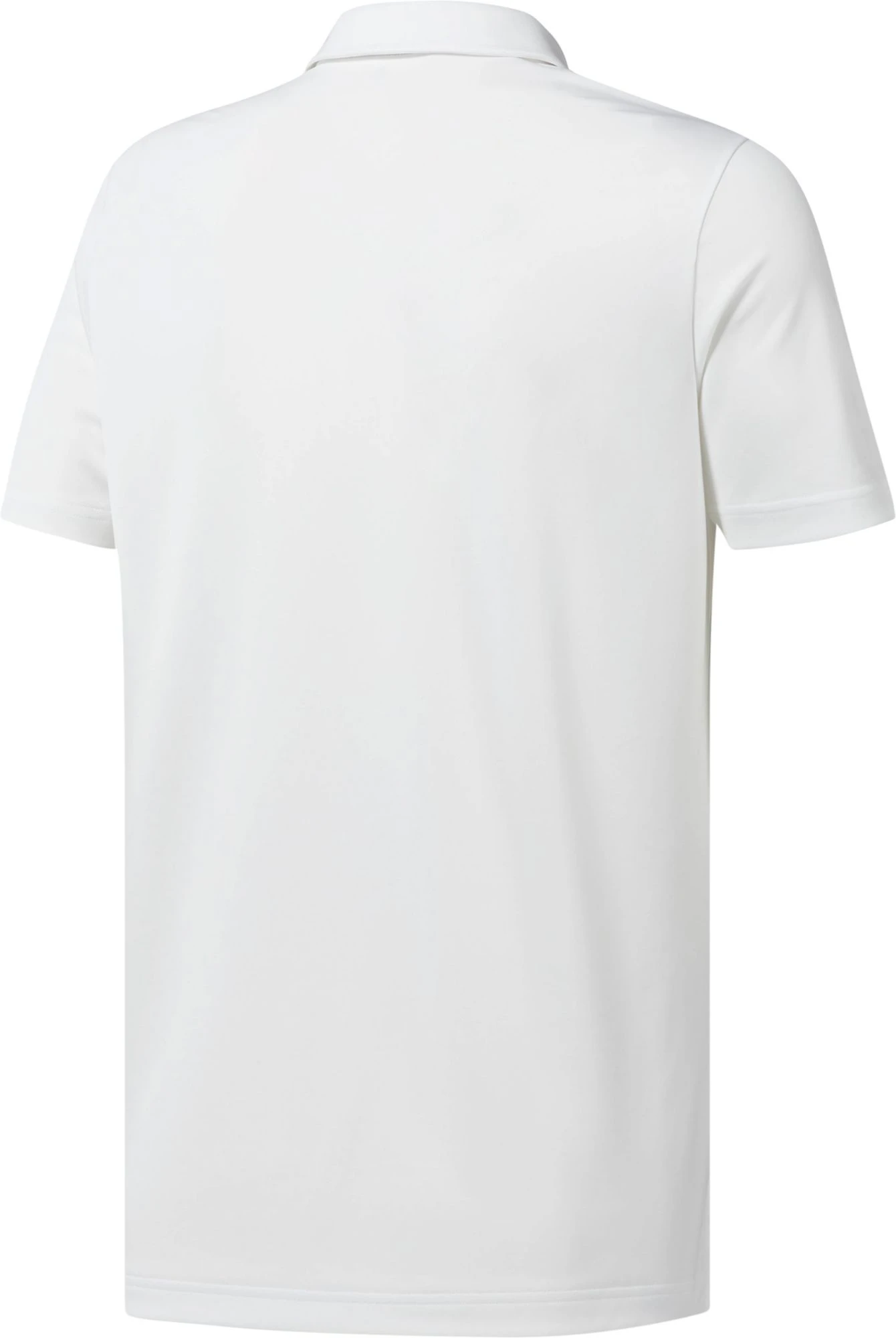 Adidas Men's Drive Novelty Solid Golf Polo White 4 Adidas Men's Drive Novelty Solid Golf Polo White - Image 2