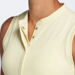 Calia Women's Golf Ribbed Sleeveless Polo Lemon Chiffon 11 Calia Women's Golf Ribbed Sleeveless Polo Lemon Chiffon -Golf Apparel Shop unnamed file 1569