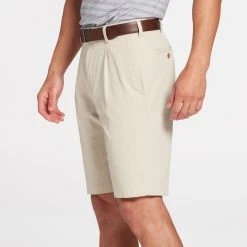 Walter Hagen Men's Pleated Golf Shorts Black -Golf Apparel Shop unnamed file 1592