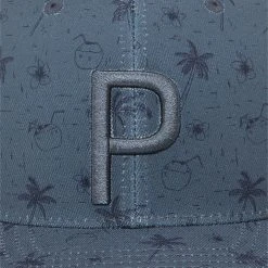 PUMA Men's Golf Tropical Bliss P Trucker Snapback Hat High Rise -Golf Apparel Shop unnamed file 1623