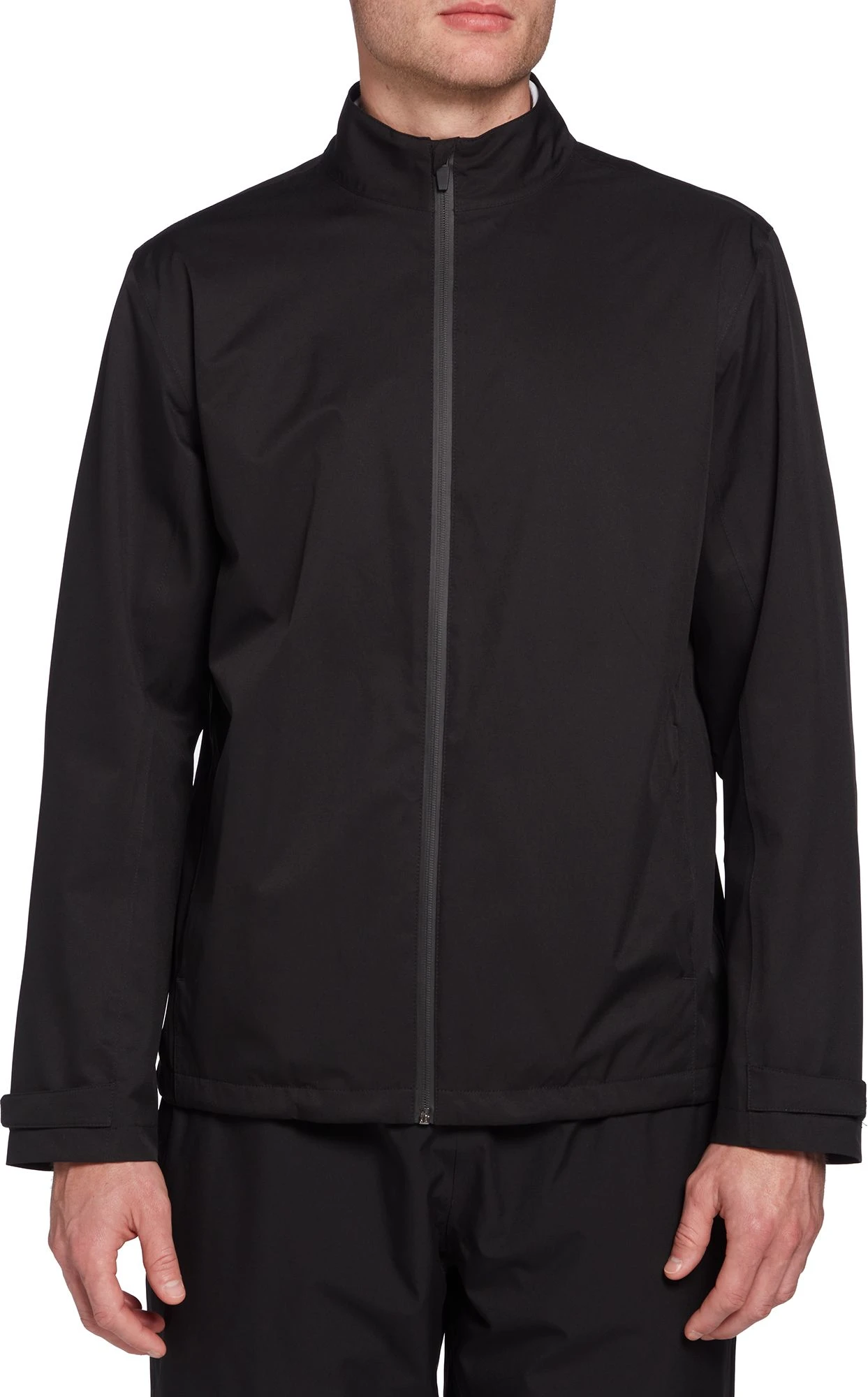 Walter Hagen Men's Full Zip Golf Rain Jacket Black 4 Walter Hagen Men's Full Zip Golf Rain Jacket Black - Image 2