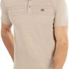 TravisMathew Men's Woodland Golf Polo Heather Portabella