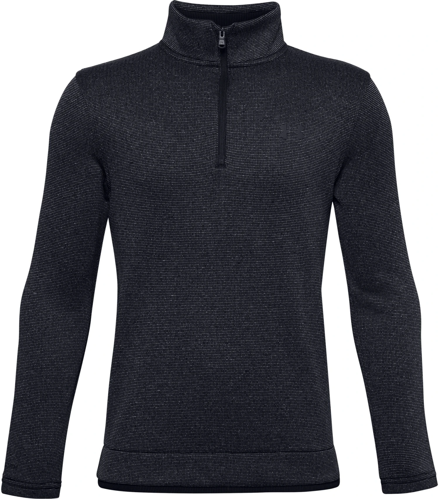 Under Armour Boys' SweaterFleece Golf 1/2 Zip Black 3 Under Armour Boys' SweaterFleece Golf 1/2 Zip Black