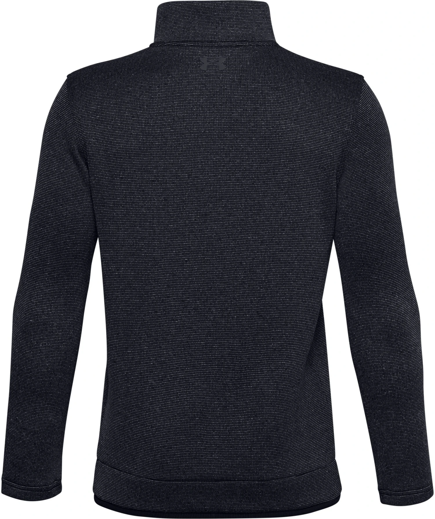 Under Armour Boys' SweaterFleece Golf 1/2 Zip Black 4 Under Armour Boys' SweaterFleece Golf 1/2 Zip Black - Image 2