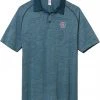 Barstool Sports X UNRL Men's Camo Golf Polo Red