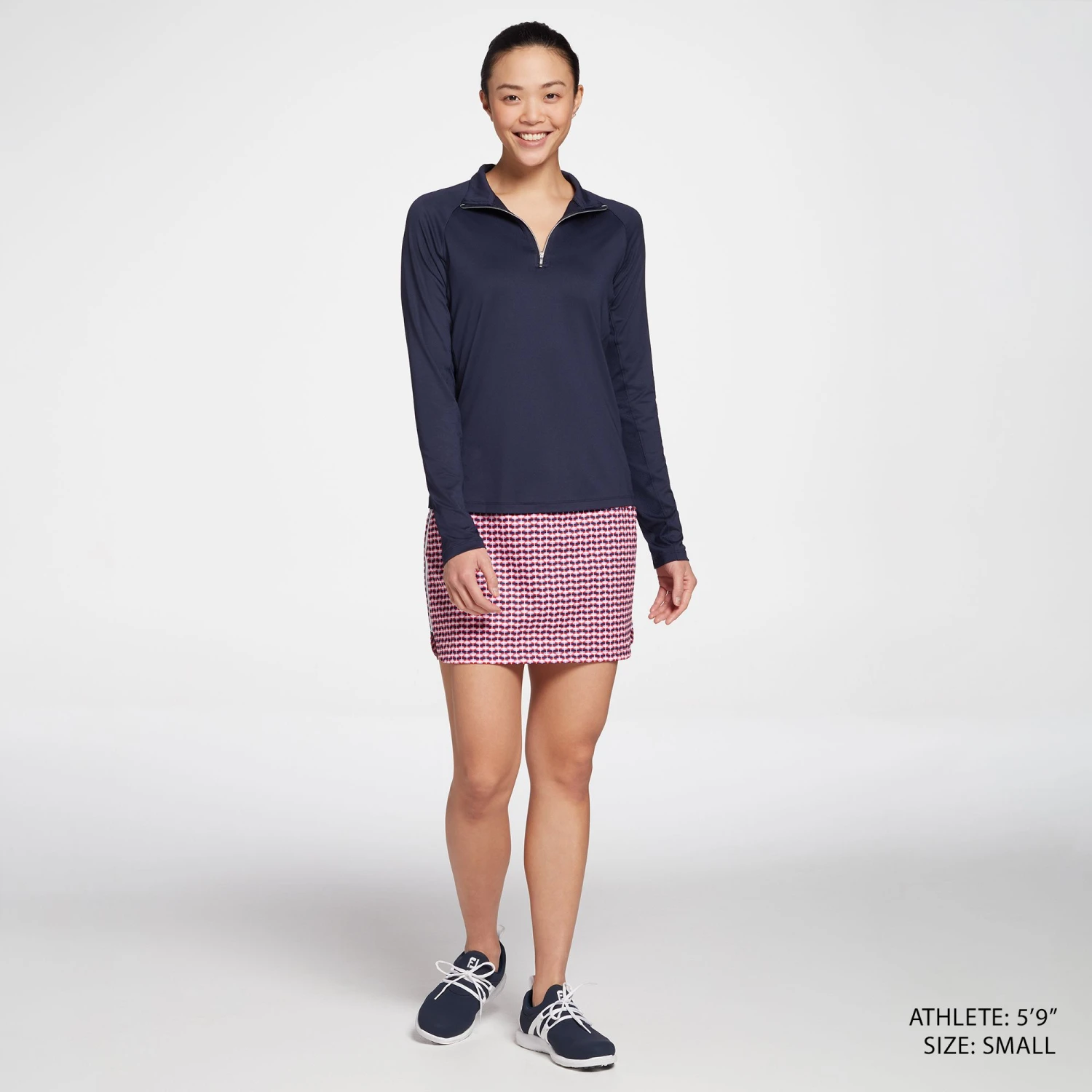 Lady Hagen Women's UV Long Sleeve Golf 1/4 Zip White 4 Lady Hagen Women's UV Long Sleeve Golf 1/4 Zip White - Image 2