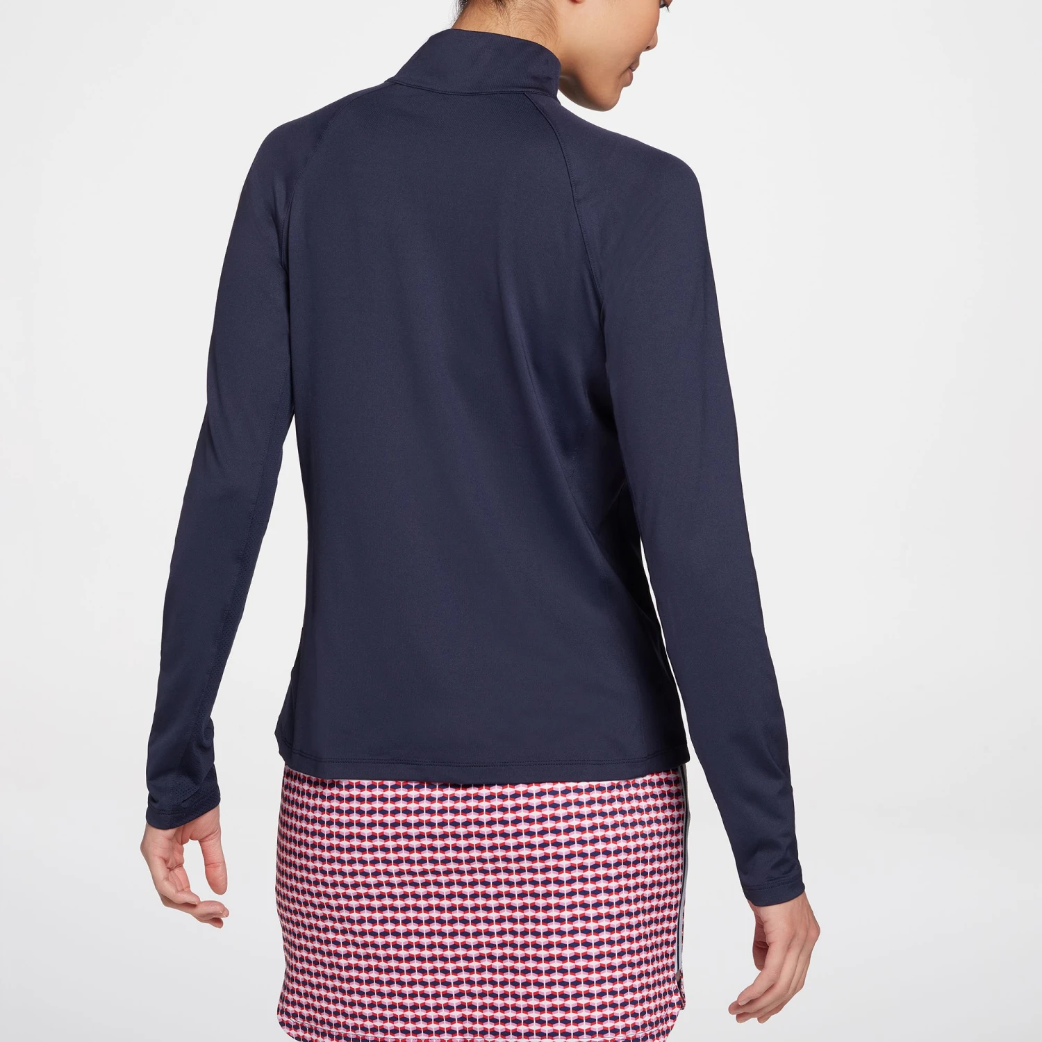 Lady Hagen Women's UV Long Sleeve Golf 1/4 Zip White 5 Lady Hagen Women's UV Long Sleeve Golf 1/4 Zip White - Image 3