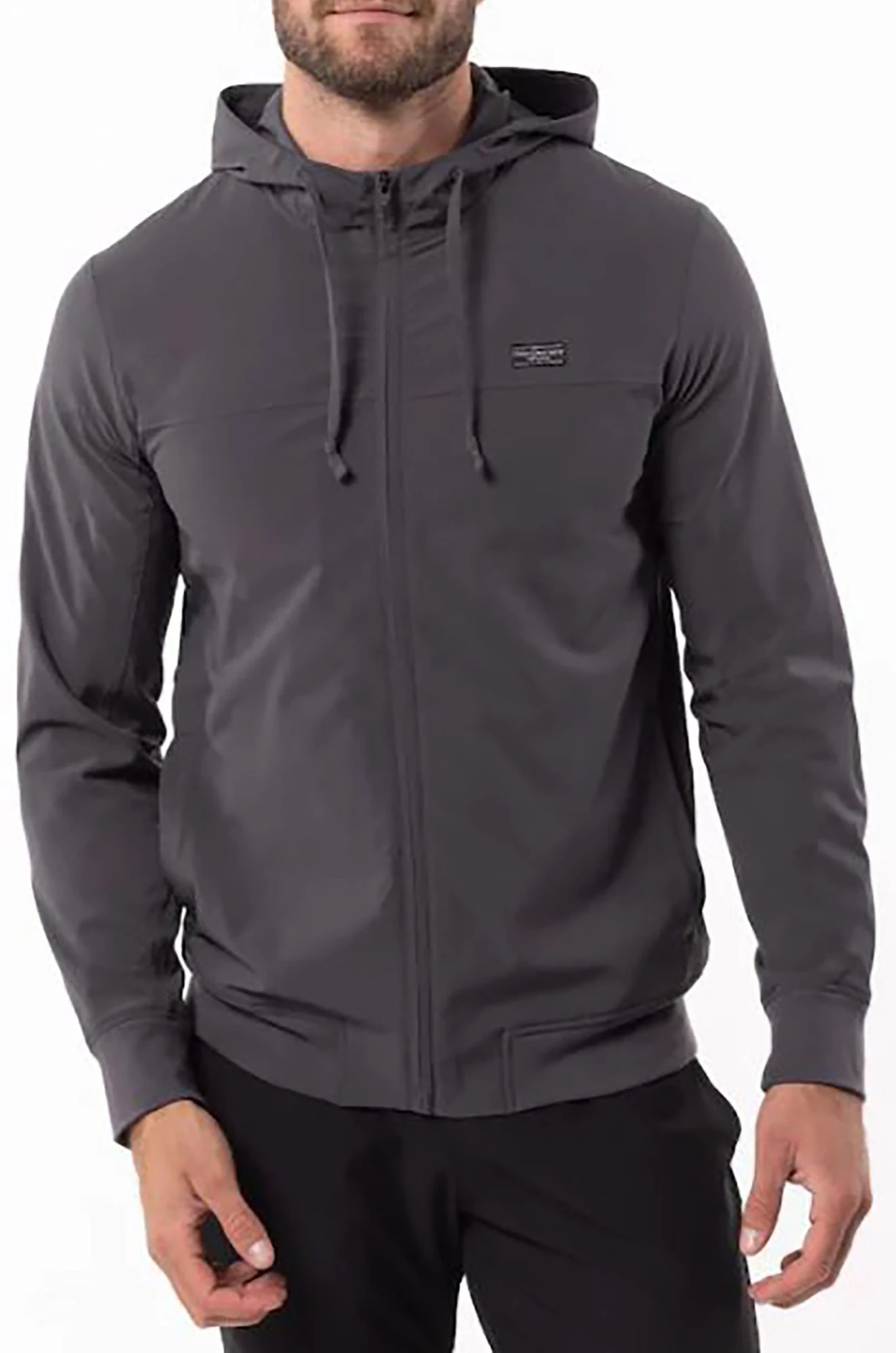 TravisMathew Men's Wanderlust Golf Jacket Black 3 TravisMathew Men's Wanderlust Golf Jacket Black