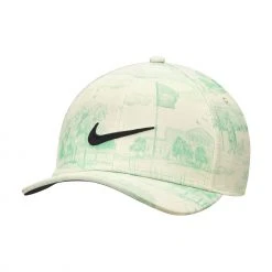 Nike AeroBill Classic99 Printed Golf Hat For Men Coconut Milk