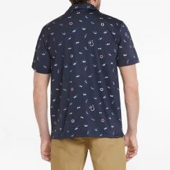 PUMA Men's MATTR Sunnies Golf Polo Navy Blazer/chalk Pink 10 PUMA Men's MATTR Sunnies Golf Polo Navy Blazer/chalk Pink -Golf Apparel Shop unnamed file 1937