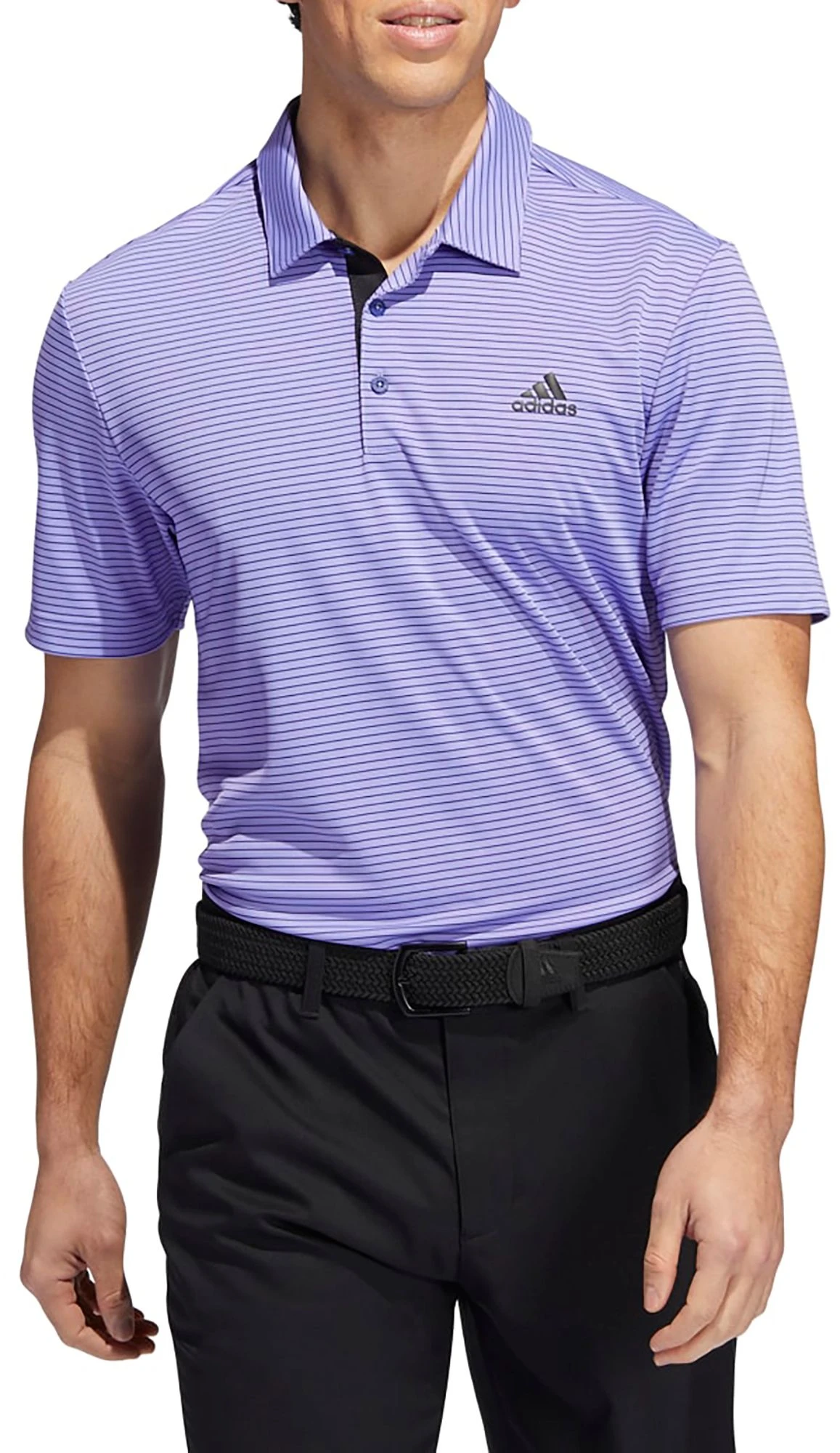 Adidas Men's Two-Color Club Golf Polo Semi Mint Rush/crew Navy 3 Adidas Men's Two-Color Club Golf Polo Semi Mint Rush/crew Navy