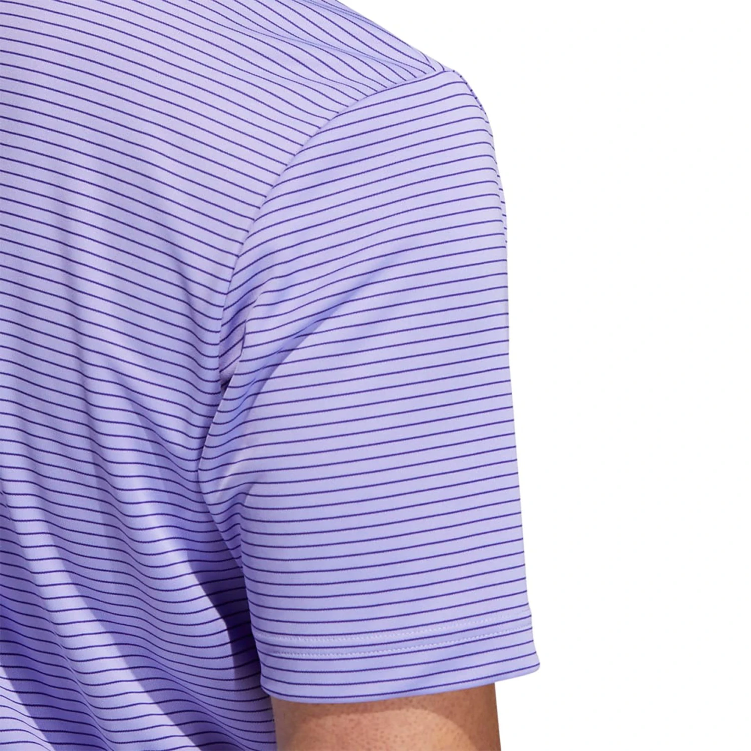 Adidas Men's Two-Color Club Golf Polo Semi Mint Rush/crew Navy 7 Adidas Men's Two-Color Club Golf Polo Semi Mint Rush/crew Navy - Image 5