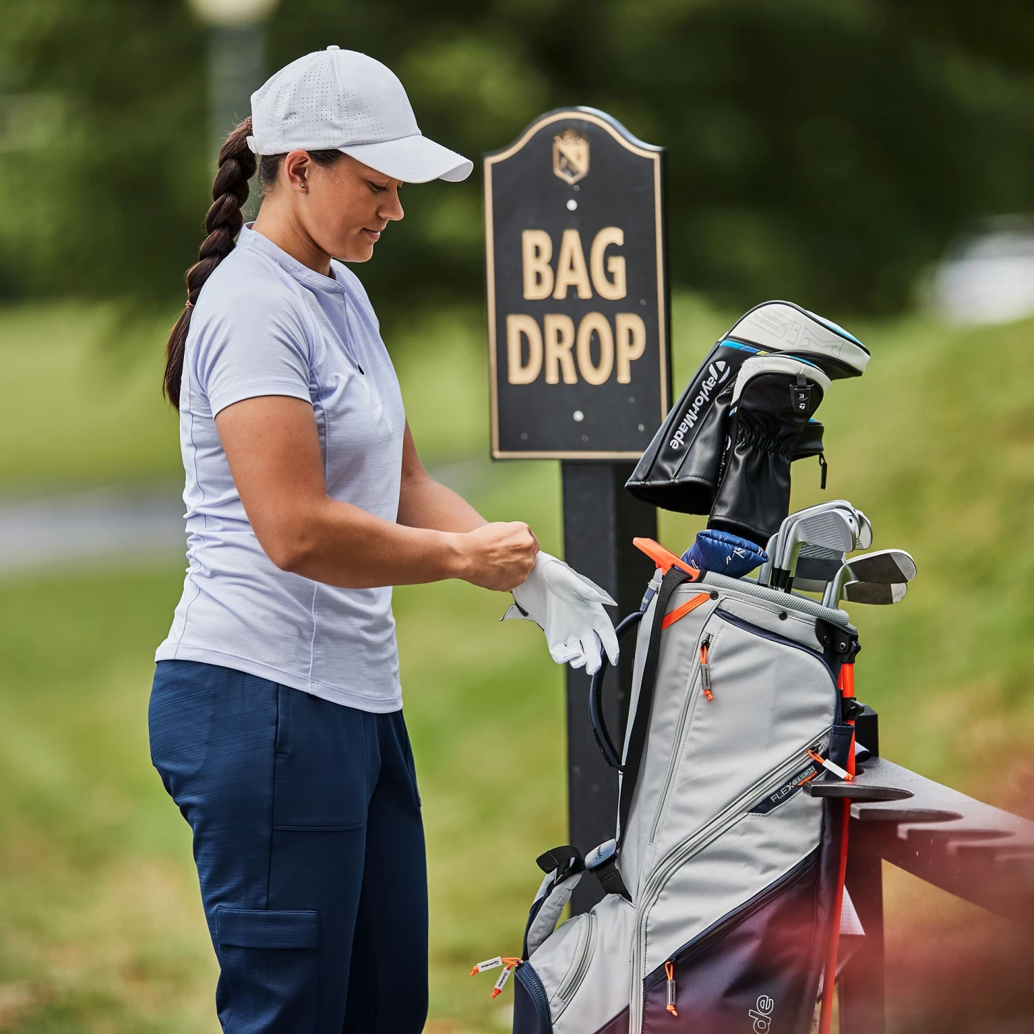 Slazenger Women's Cargo Pants Navy 7 Slazenger Women's Cargo Pants Navy - Image 5