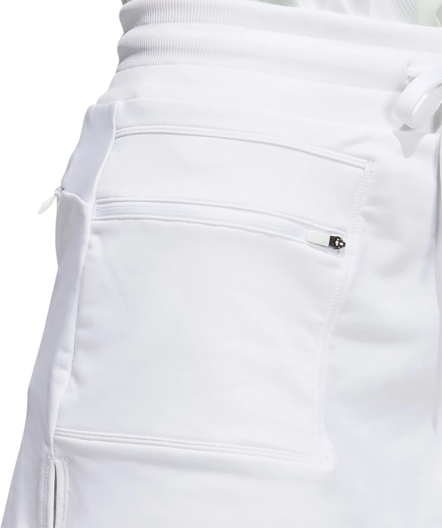 Adidas Women's 15" Warp Knit Golf Skort White 8 Adidas Women's 15" Warp Knit Golf Skort White - Image 6