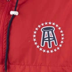 Barstool Sports Men's Premium Golf Windbreaker Red -Golf Apparel Shop unnamed file 2156