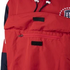 Barstool Sports Men's Premium Golf Windbreaker Red -Golf Apparel Shop unnamed file 2157