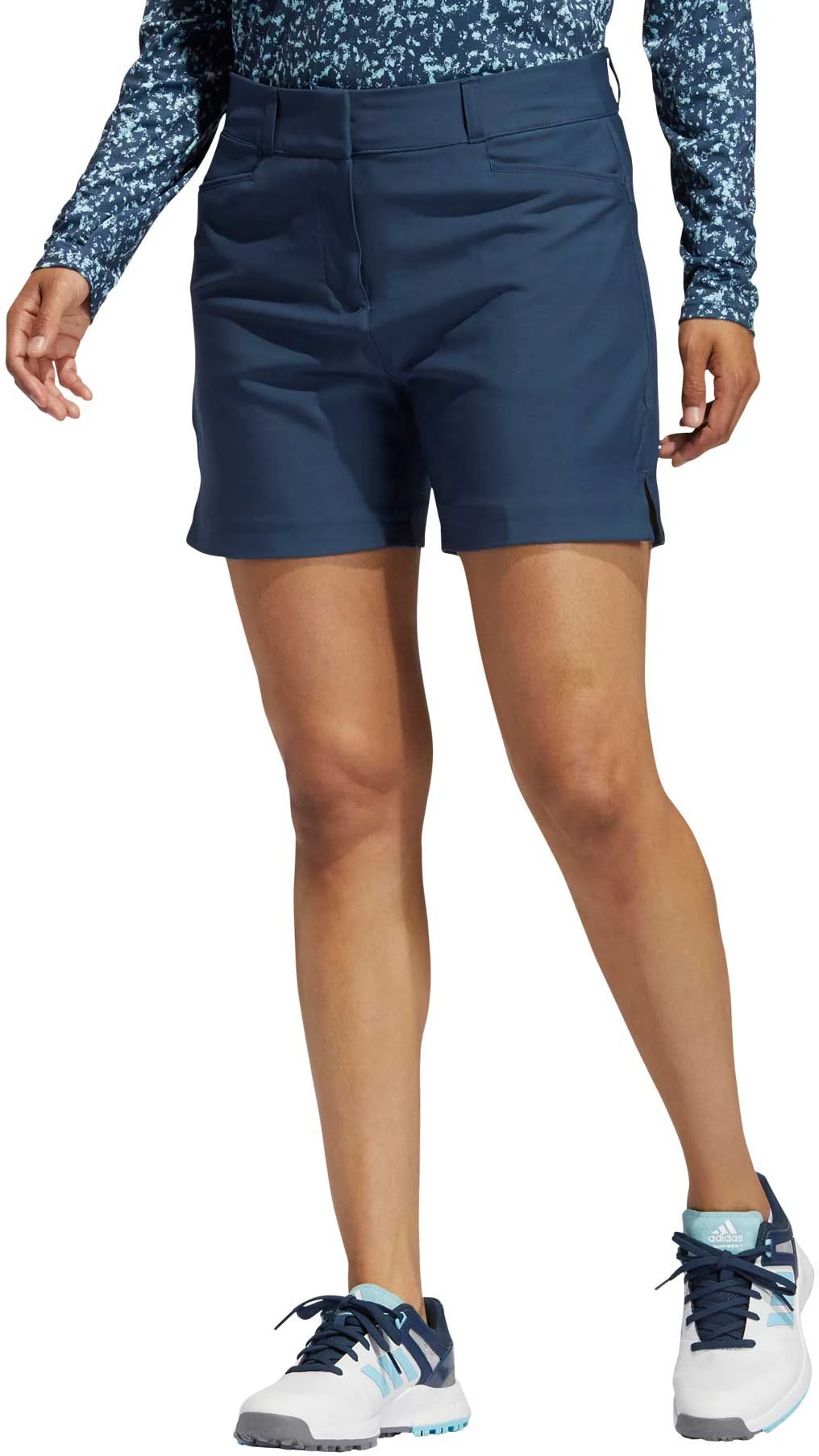 Adidas Women's 5'' Golf Shorts Crew Navy 3 Adidas Women's 5'' Golf Shorts Crew Navy
