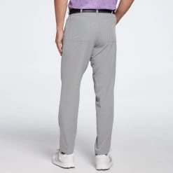 Walter Hagen Men's Perfect 11 Textured 5-Pocket Golf Pants Monument Grey -Golf Apparel Shop unnamed file 233