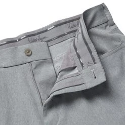 Walter Hagen Men's Perfect 11 Textured 5-Pocket Golf Pants Monument Grey -Golf Apparel Shop unnamed file 235