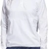 Adidas Women's Embossed 1/4 Snap Golf Pullover White -Golf Apparel Shop unnamed file 2364