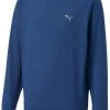 PUMA Boys' Golf Crewneck Puma Black Heather -Golf Apparel Shop unnamed file 2382