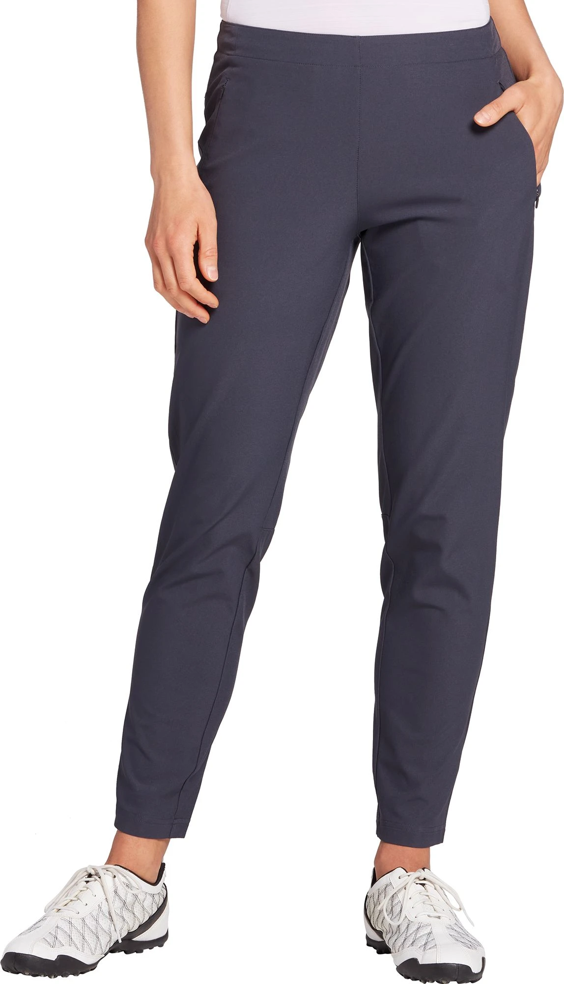 Slazenger Women's Tech Pull On Elevated Golf Pants Dark Grey 3 Slazenger Women's Tech Pull On Elevated Golf Pants Dark Grey