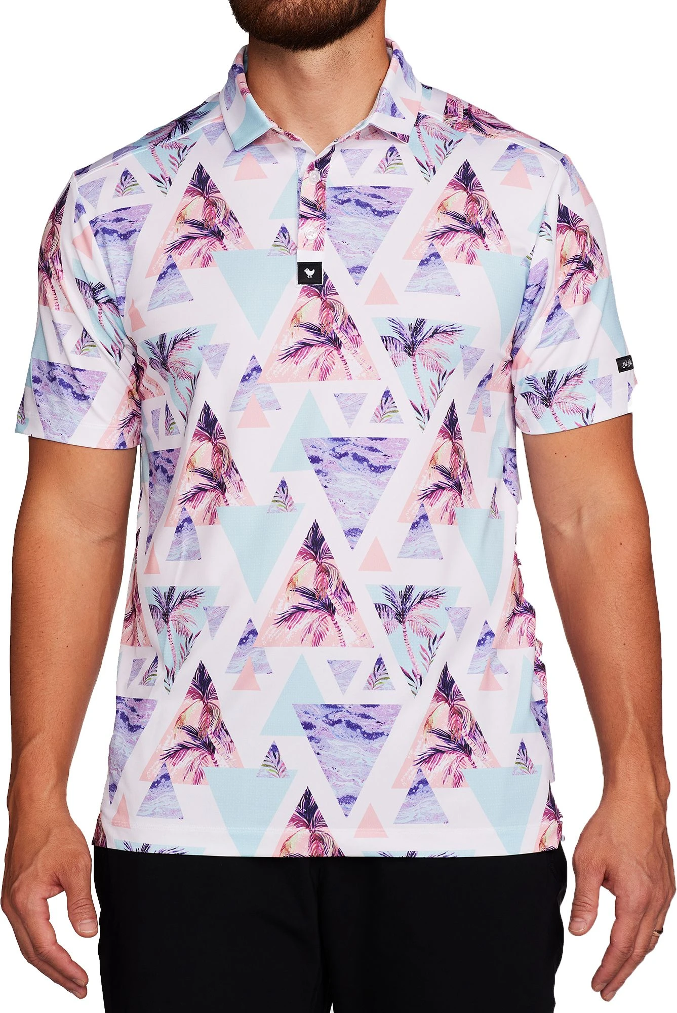 Bad Birdie Men's Cali Golf Polo 3 Bad Birdie Men's Cali Golf Polo