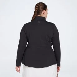 Calia Women's Golf Essential Peplum Jacket Pure Black 17 Calia Women's Golf Essential Peplum Jacket Pure Black -Golf Apparel Shop unnamed file 247