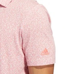 Adidas Men's Abstract Print Golf Polo Almost Pink/semi Turbo -Golf Apparel Shop unnamed file 2471