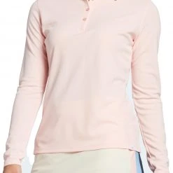 Lady Hagen Women's Pique Long Sleeve Golf Polo Birch