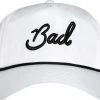 Bad Birdie Men's Bad Rope Golf Hat White -Golf Apparel Shop unnamed file 2501