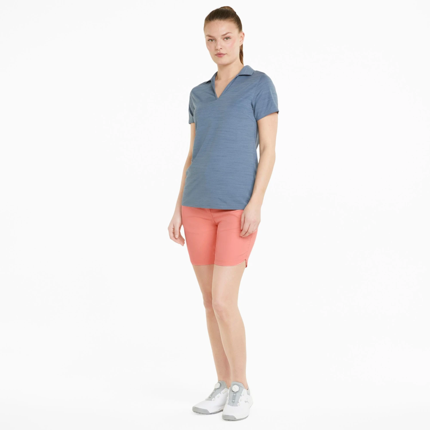 PUMA Women's Bermuda Golf Shorts Festival Fuchsia 4 PUMA Women's Bermuda Golf Shorts Festival Fuchsia - Image 2