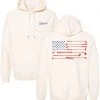 Barstool Sports Men's Golf Flag Hoodie White